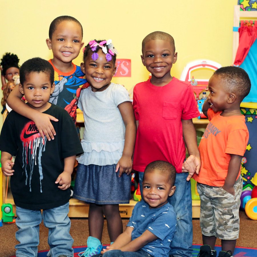 Children representing Primo Center.