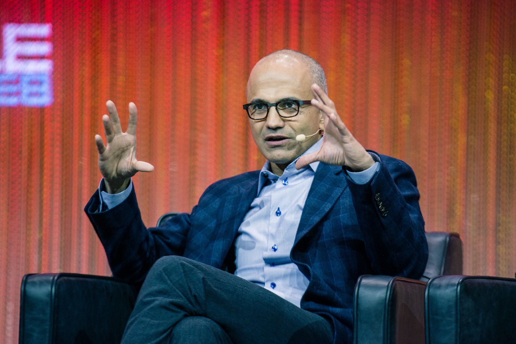 Satya Nadella profile.