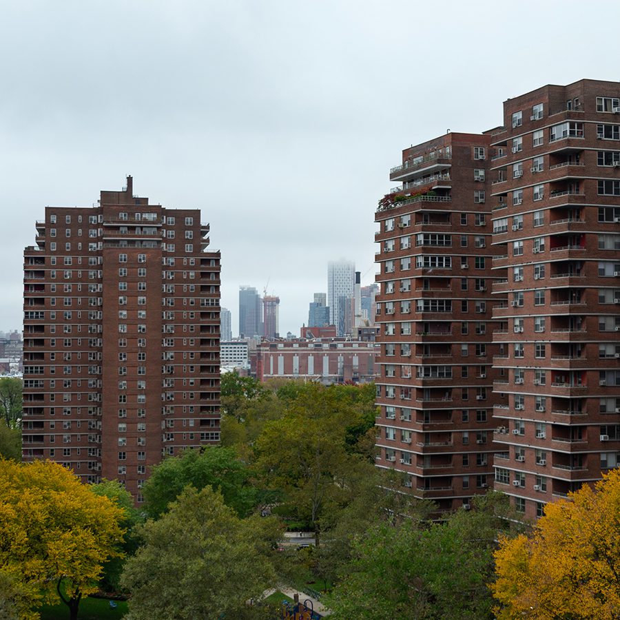 New York City high-rise view representing National Public Housing Museum.