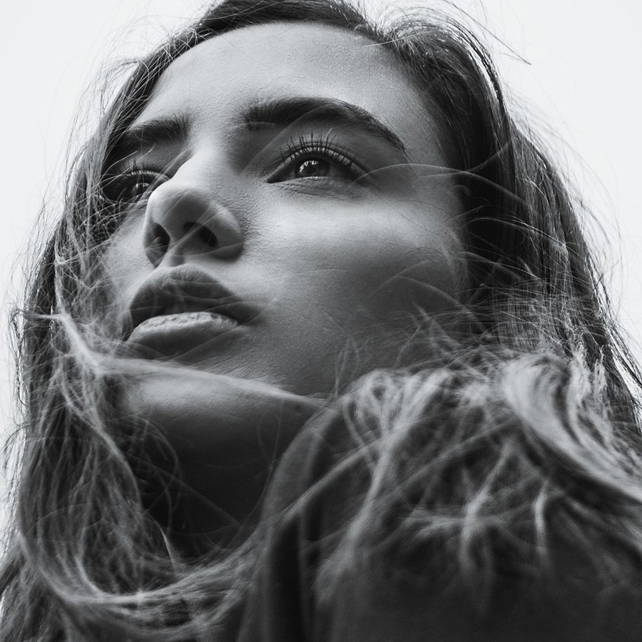 Woman in profile representing Bonfire.