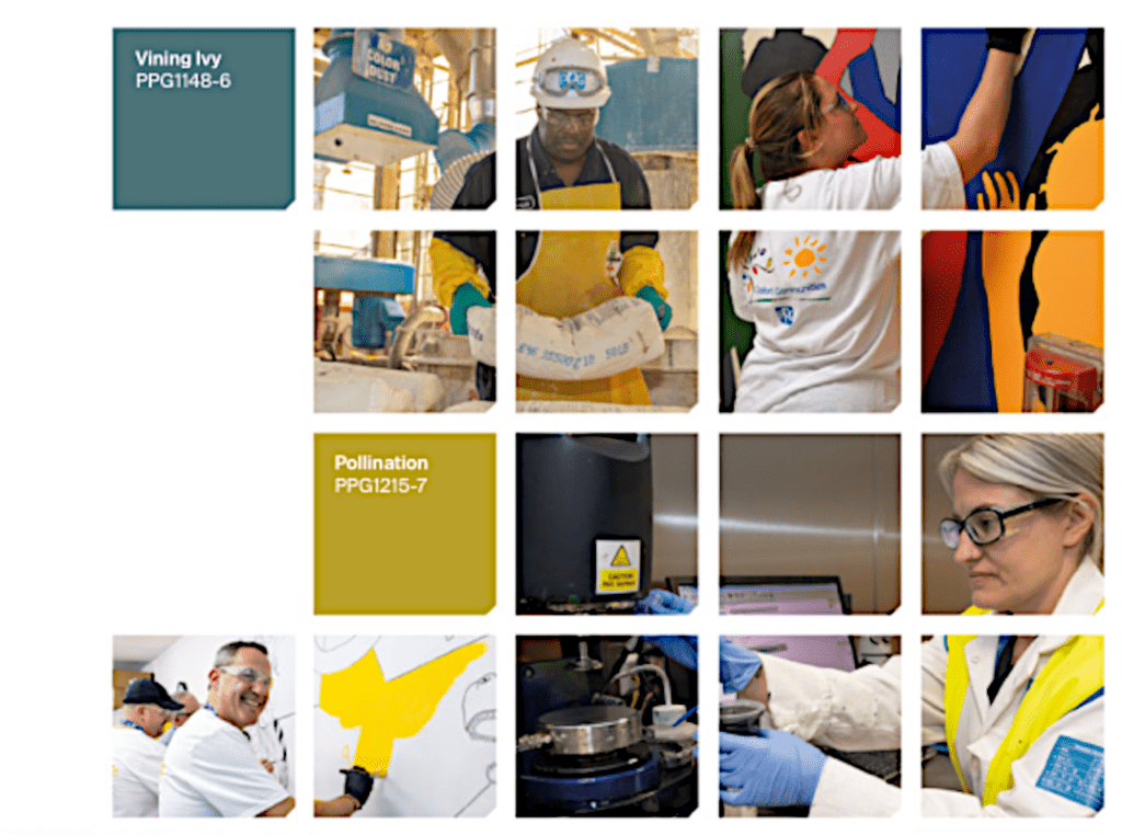 PPG Industries ESG report cover.