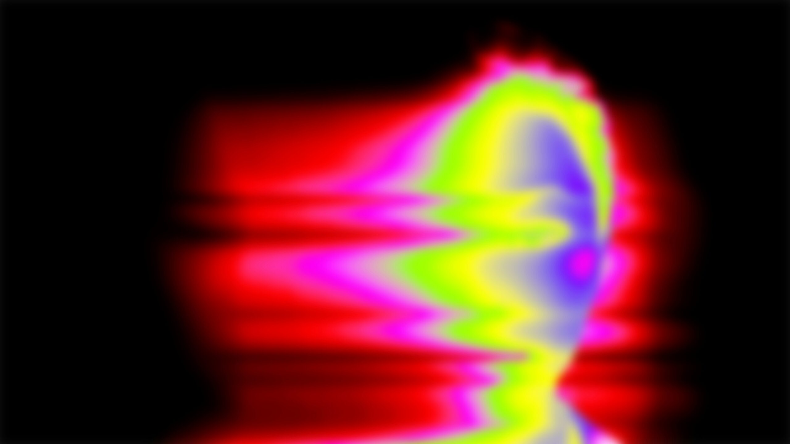 Bright, blurred color image.